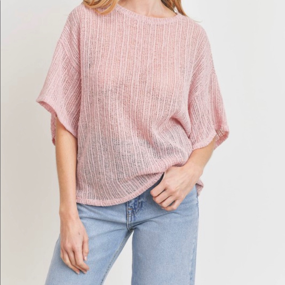 Cherish soft pink top